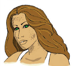 Blemished Model - How to Remove Scars